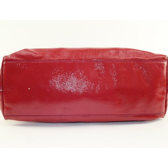 Gucci Patent Pink Soho Fringe Tassel Chain Tote 2way Fuchsia 1GK0104K - Picture 10 of 12